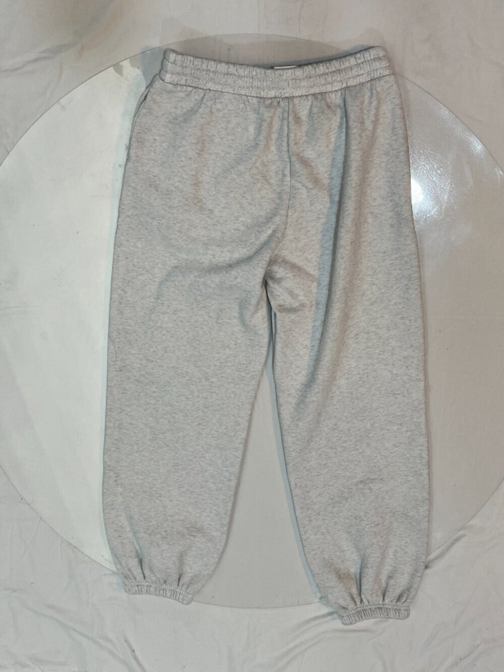 BP. Gray Fleece Jogger Sweatpants Size Small Drawstring - Picture 3 of 9